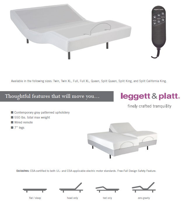 Leggett And Platt Pro-Motion Adjustable Beds In Salt Lake City